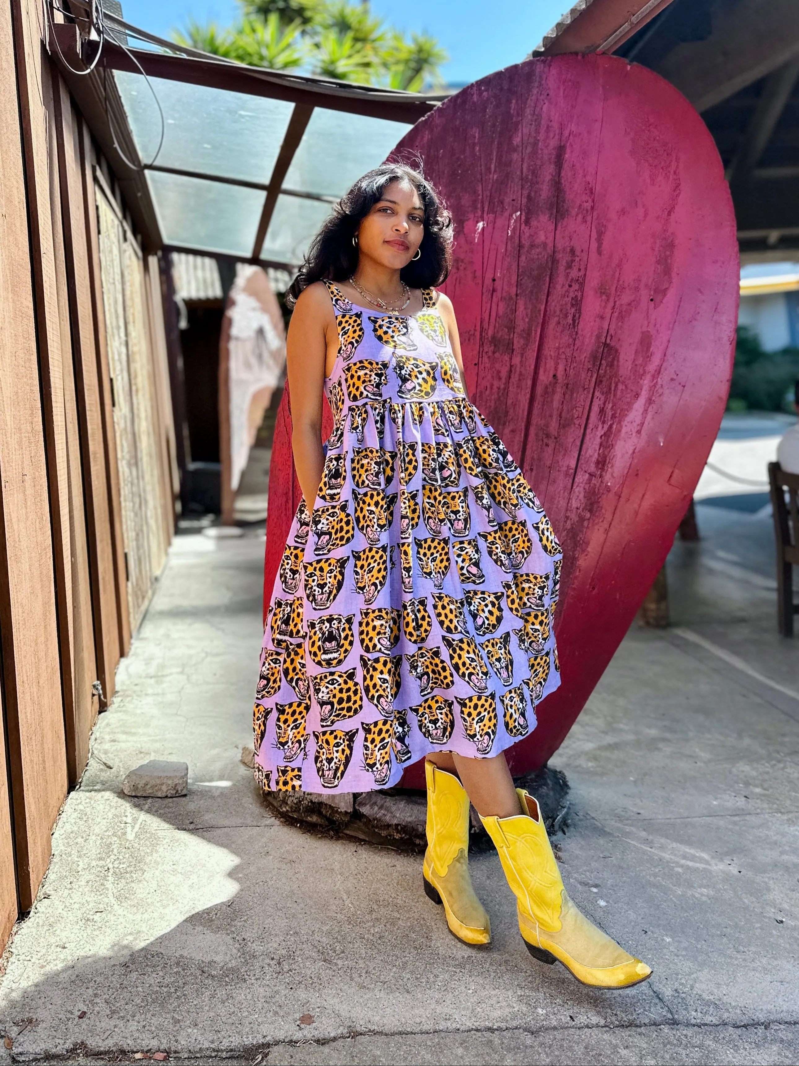 Linen Naomi Cheetah Head sold by Nooworks product image thumbnail 3