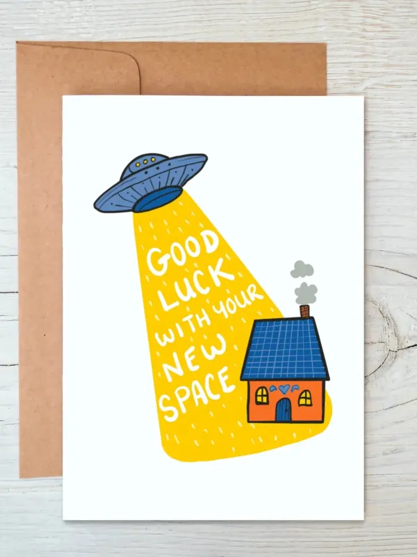 New Space Card sold by Nooworks