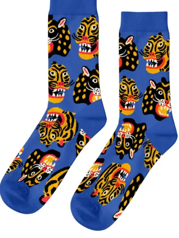 Wild Cats Crew Socks - Large sold by Nooworks