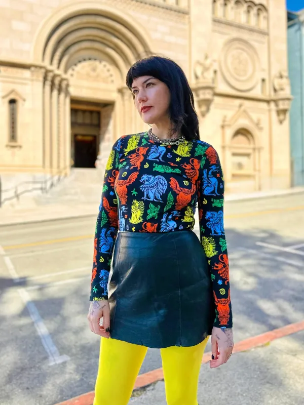 Long Sleeve Tee Gargoyles sold by Nooworks