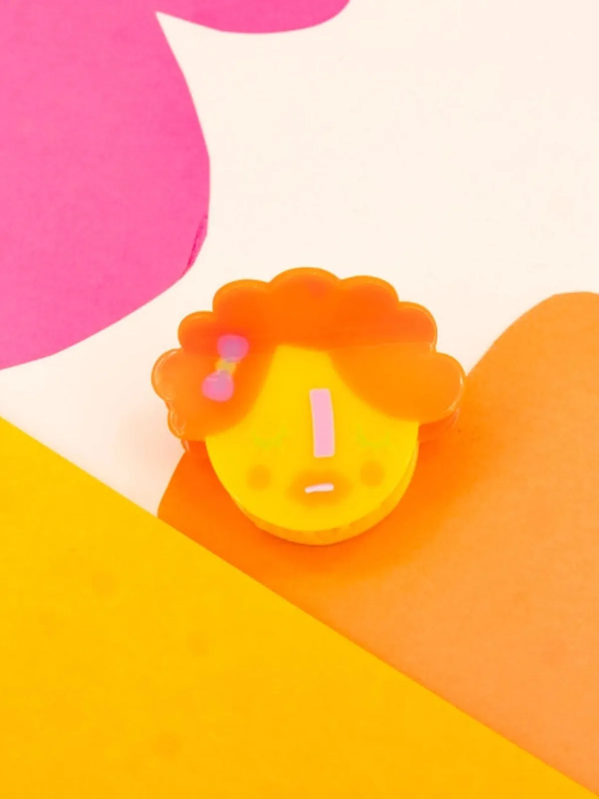 Naughty Girl Hair Claw - Pink sold by Nooworks product image thumbnail 2