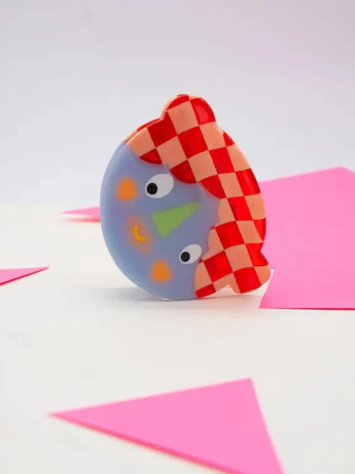 Naughty Girl Hair Claw - Blue sold by Nooworks