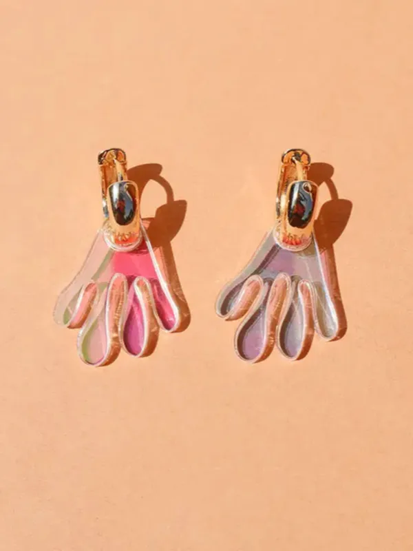 Melt Hoops - Iridescent sold by Nooworks