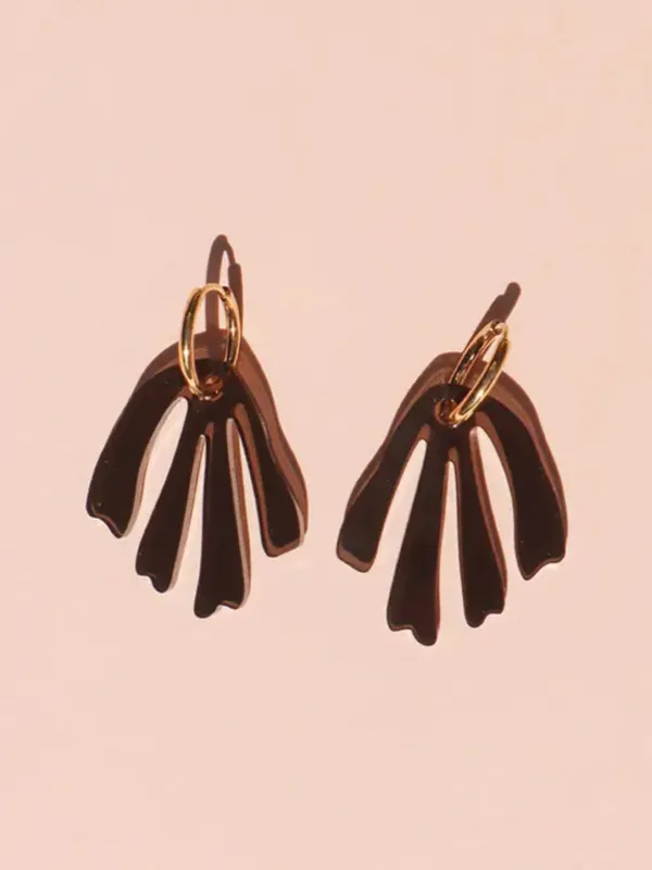 Henri Hoops - Smoky Black sold by Nooworks