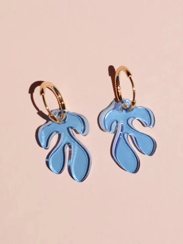 Dancer Hoops - See-thru Blue sold by Nooworks