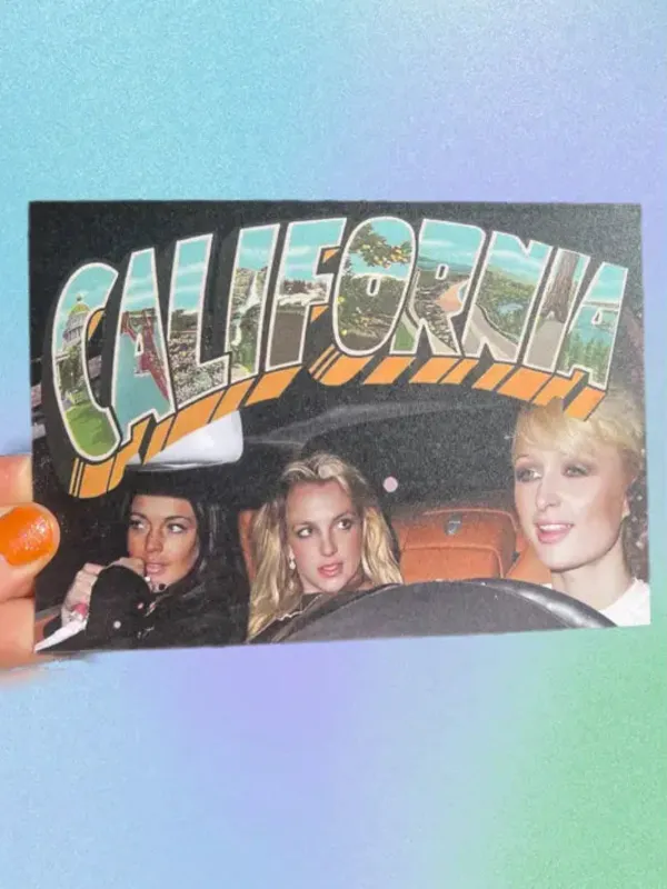 California Triple Threat Postcard sold by Nooworks