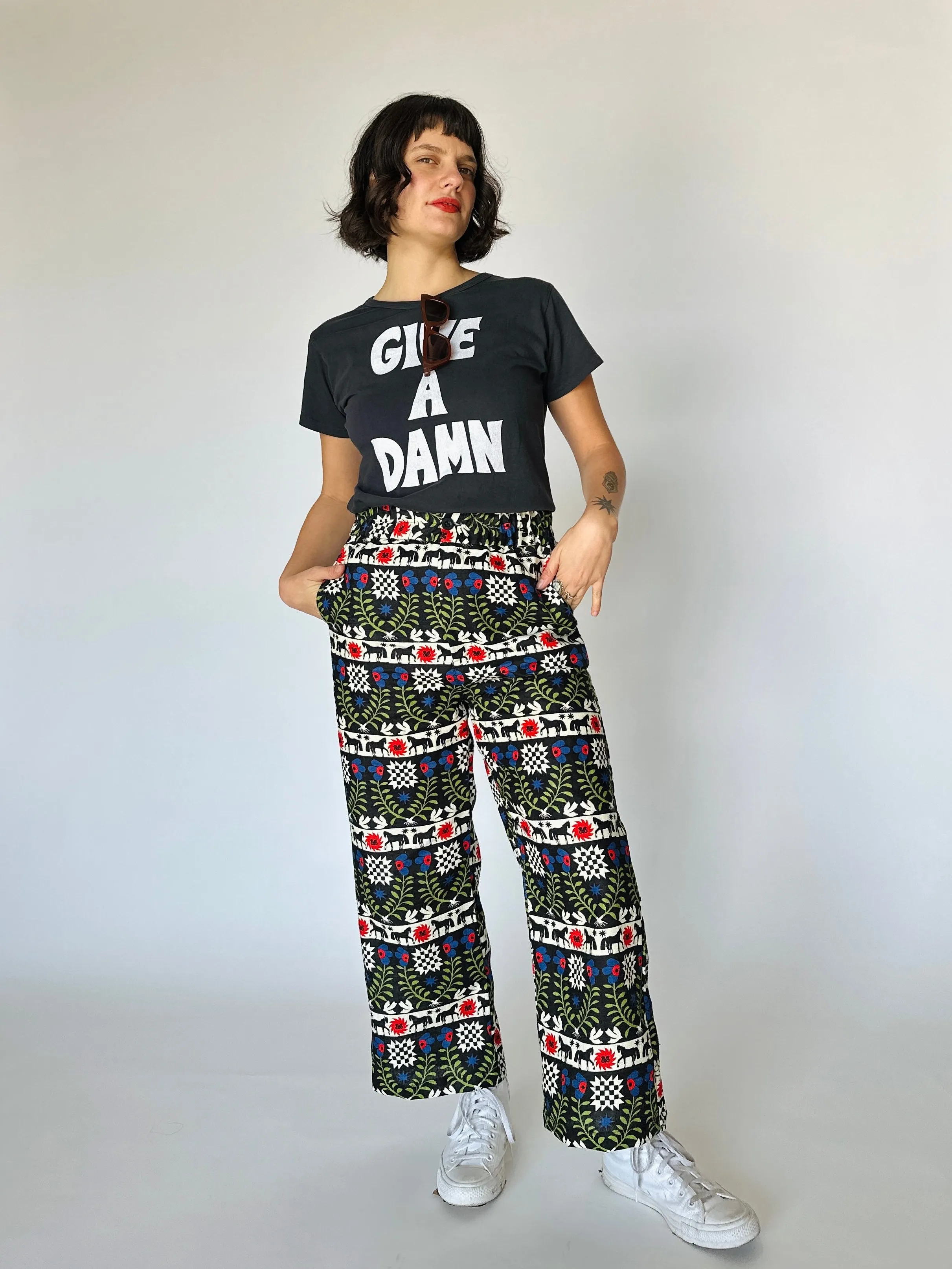 Linen Catalina Pant The Guardians sold by Nooworks product image thumbnail 3