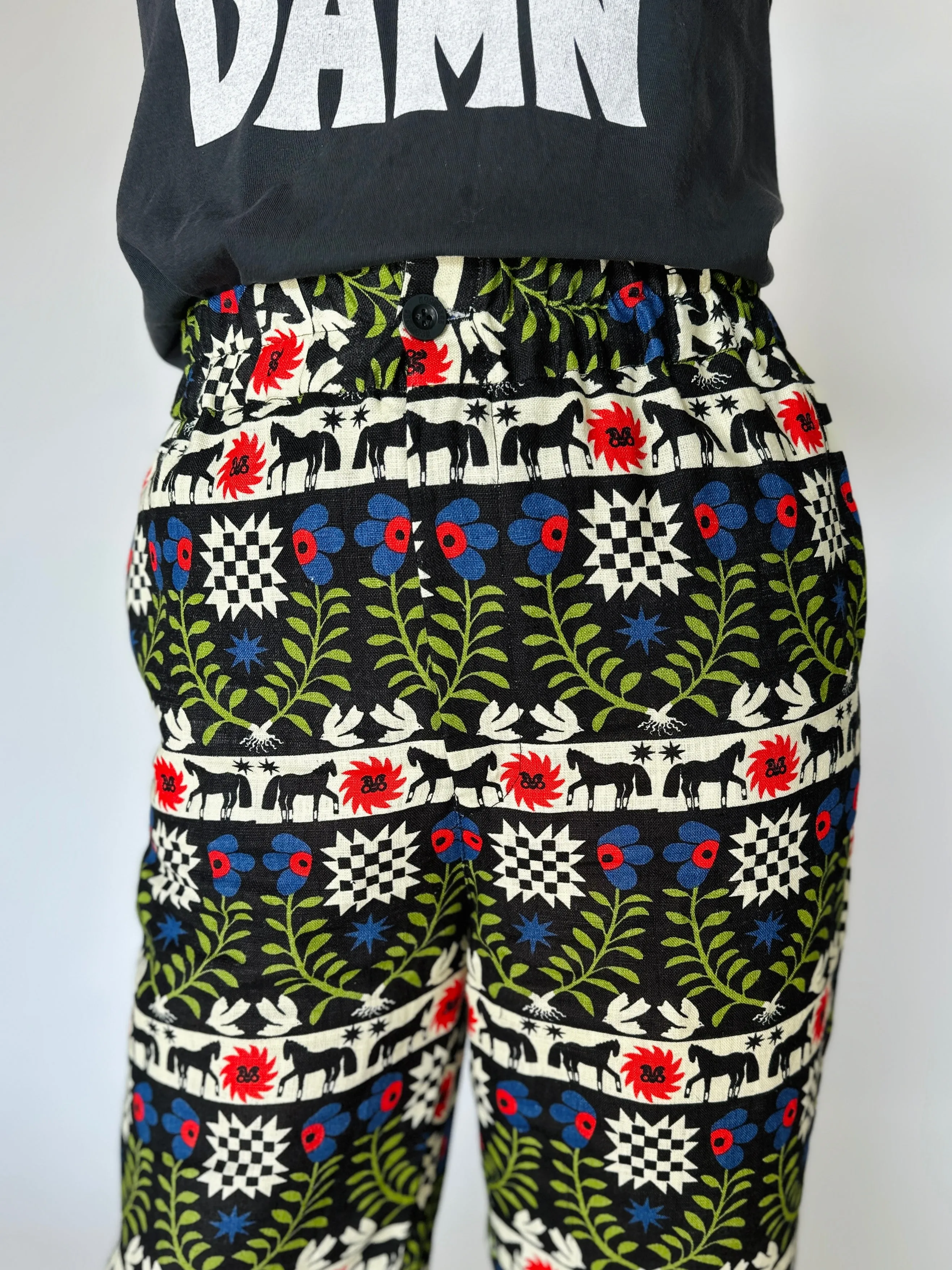 Linen Catalina Pant The Guardians sold by Nooworks product image thumbnail 4