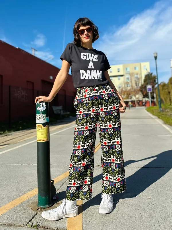 Linen Catalina Pant The Guardians sold by Nooworks