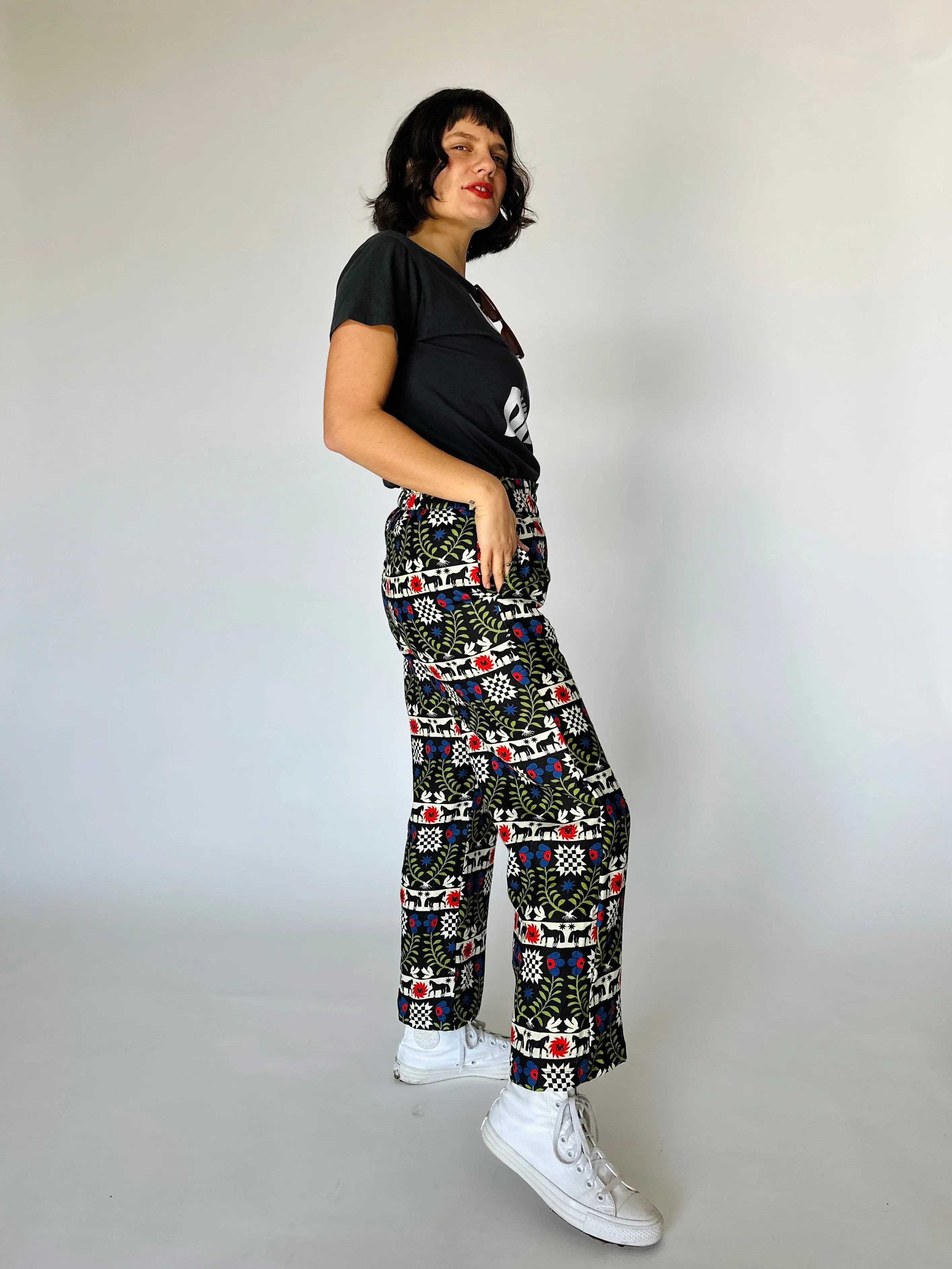 Linen Catalina Pant The Guardians sold by Nooworks product image thumbnail 5