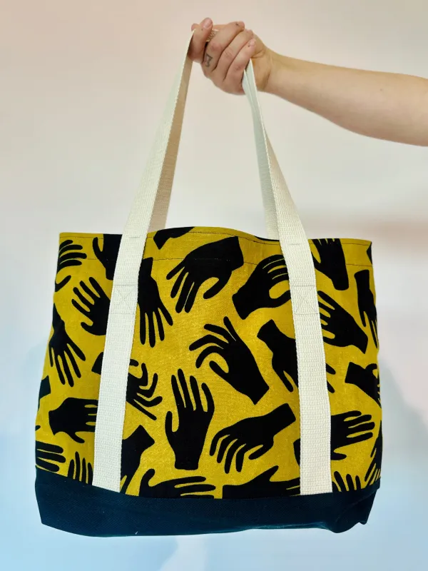 Boat Tote - Hands sold by Nooworks