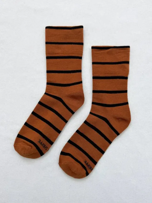 Wally Socks - Camel made by Le Bon Shoppe