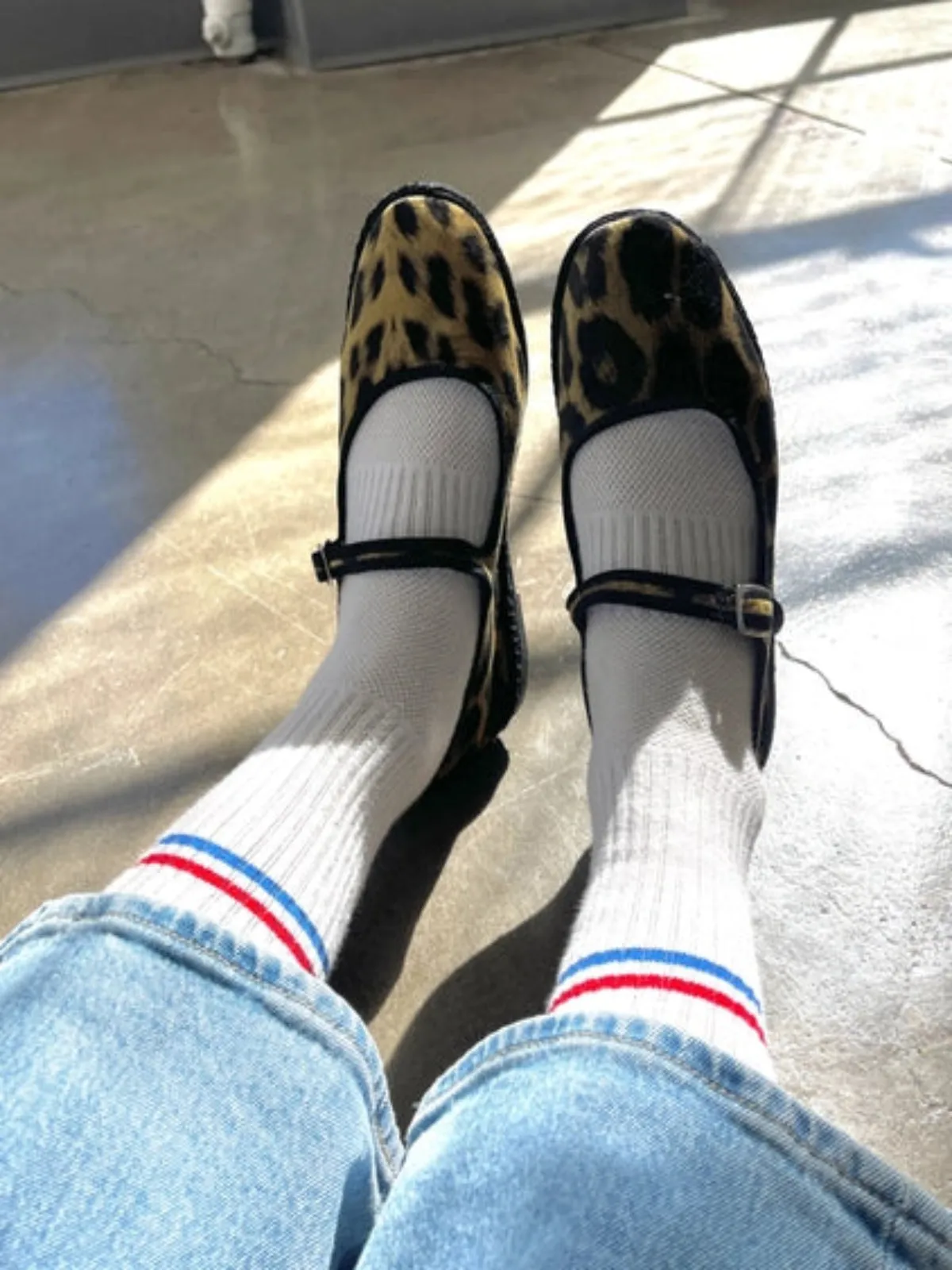 Boyfriend Socks - Milk sold by Nooworks product image thumbnail 2