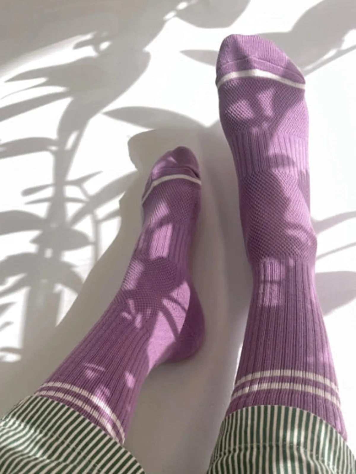 Boyfriend Socks - Grape sold by Nooworks product image thumbnail 2
