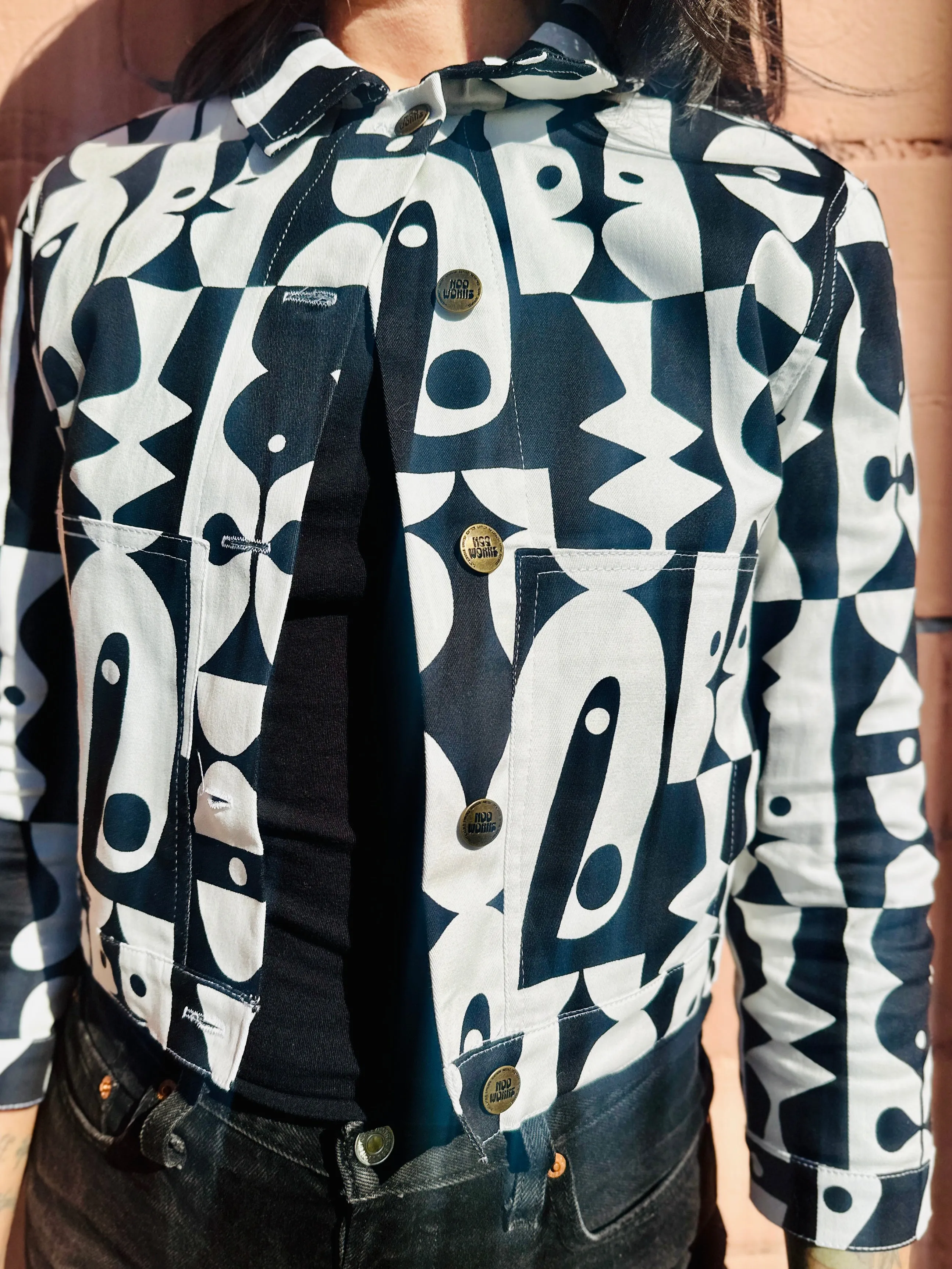 Twill Shorty Jacket Illusions sold by Nooworks product image thumbnail 2