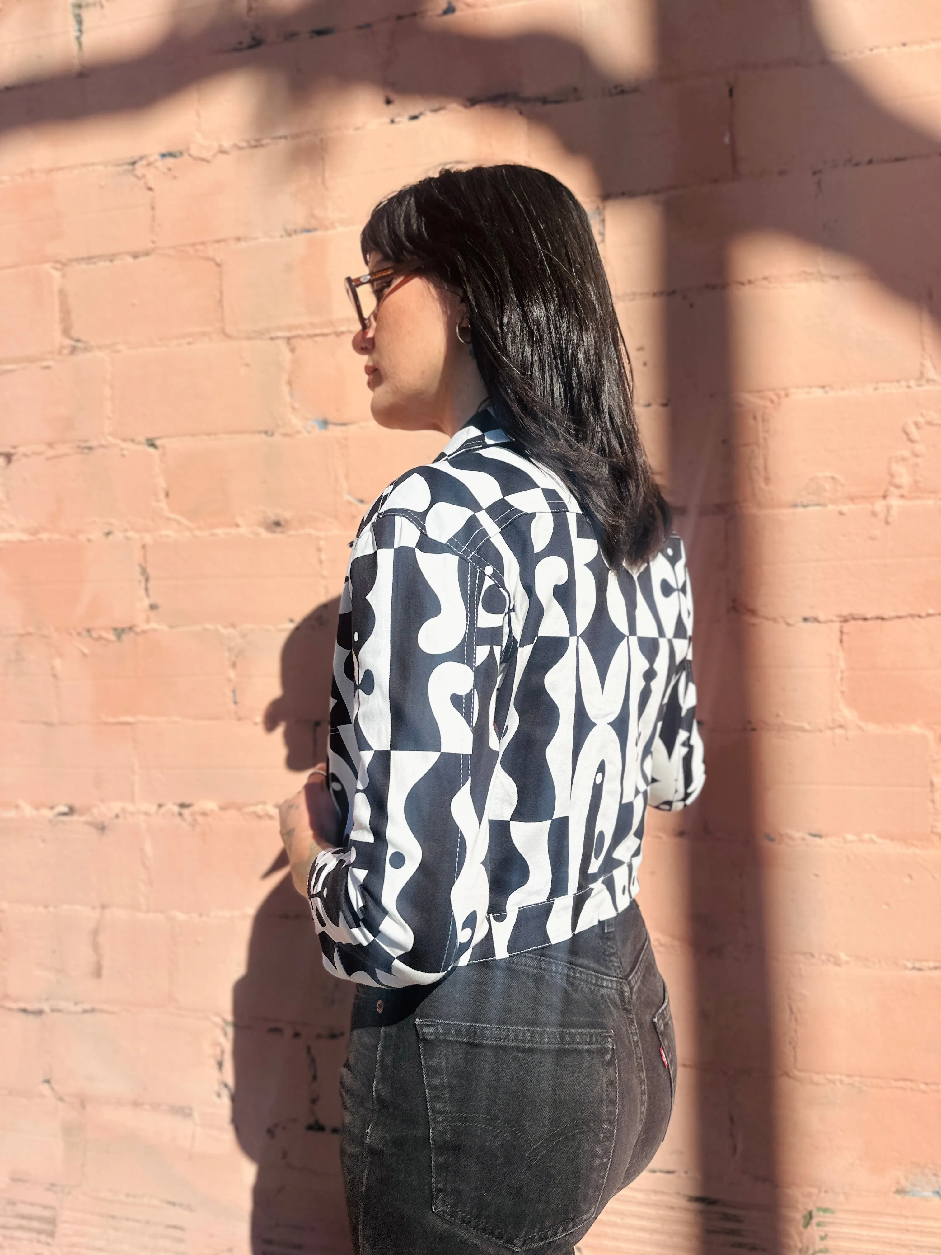 Twill Shorty Jacket Illusions sold by Nooworks product image thumbnail 5