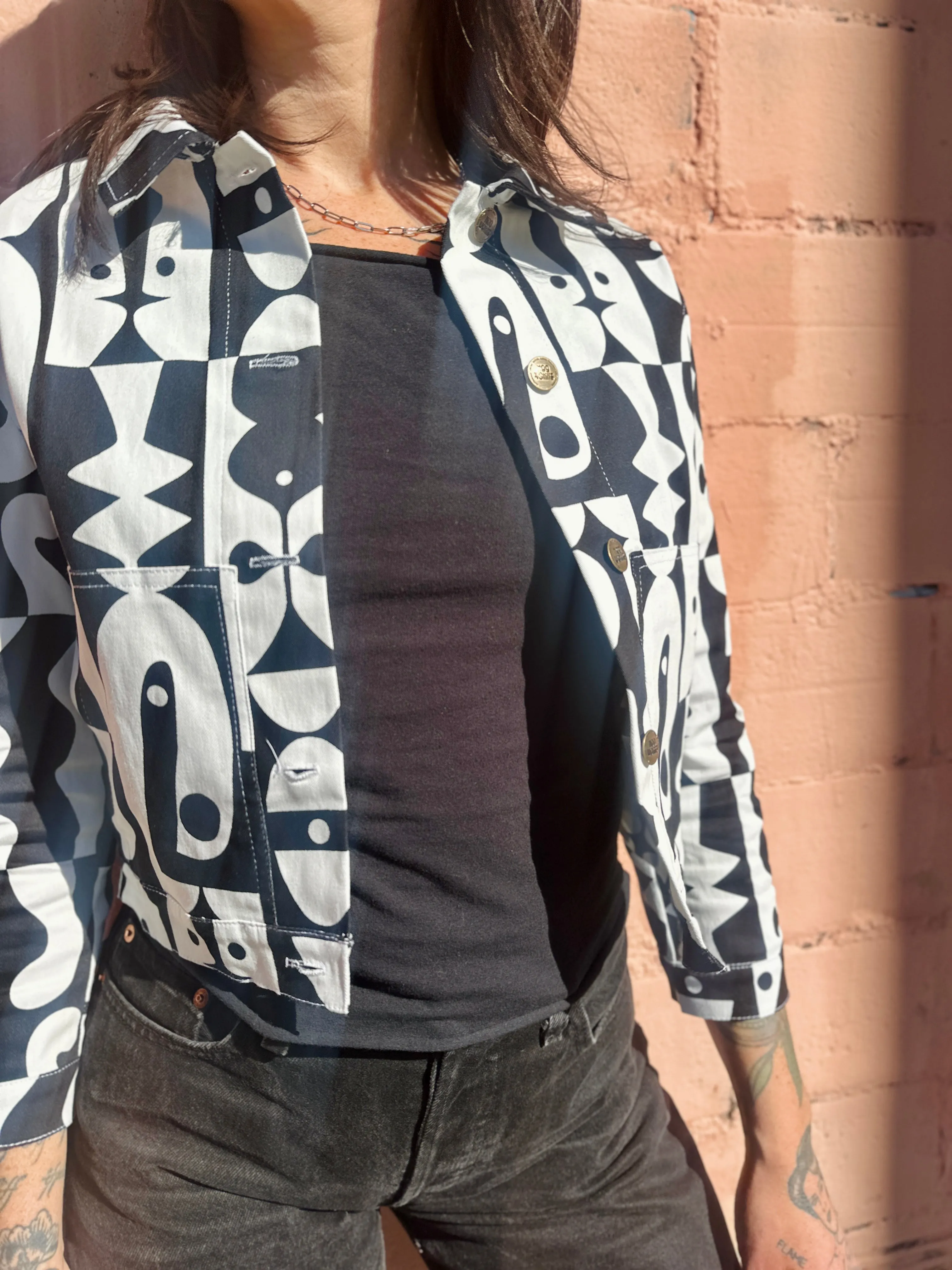 Twill Shorty Jacket Illusions sold by Nooworks product image thumbnail 3