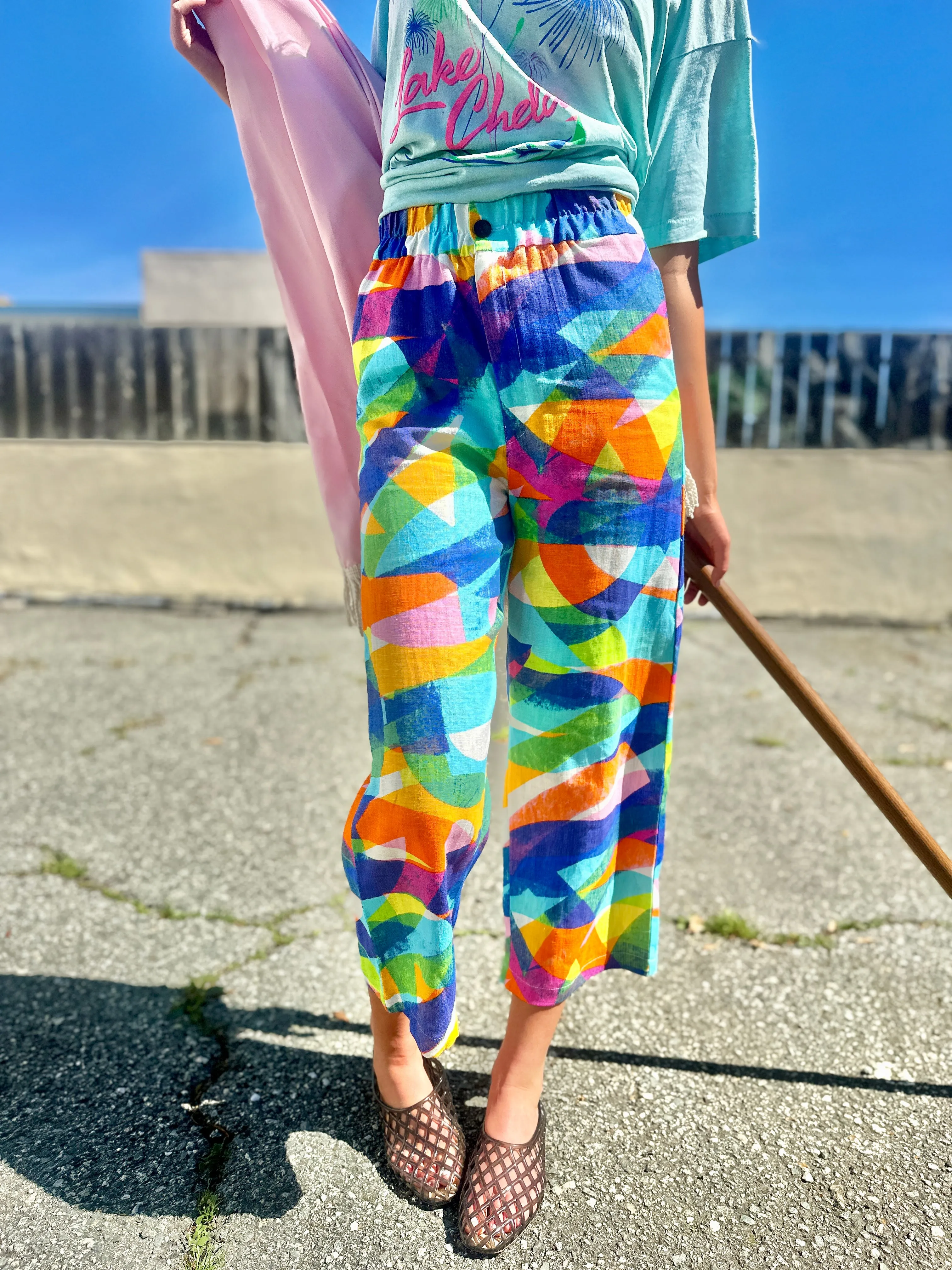 Linen Catalina Pant Heatwave sold by Nooworks product image thumbnail 3