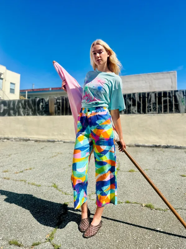 Linen Catalina Pant Heatwave made by Nooworks