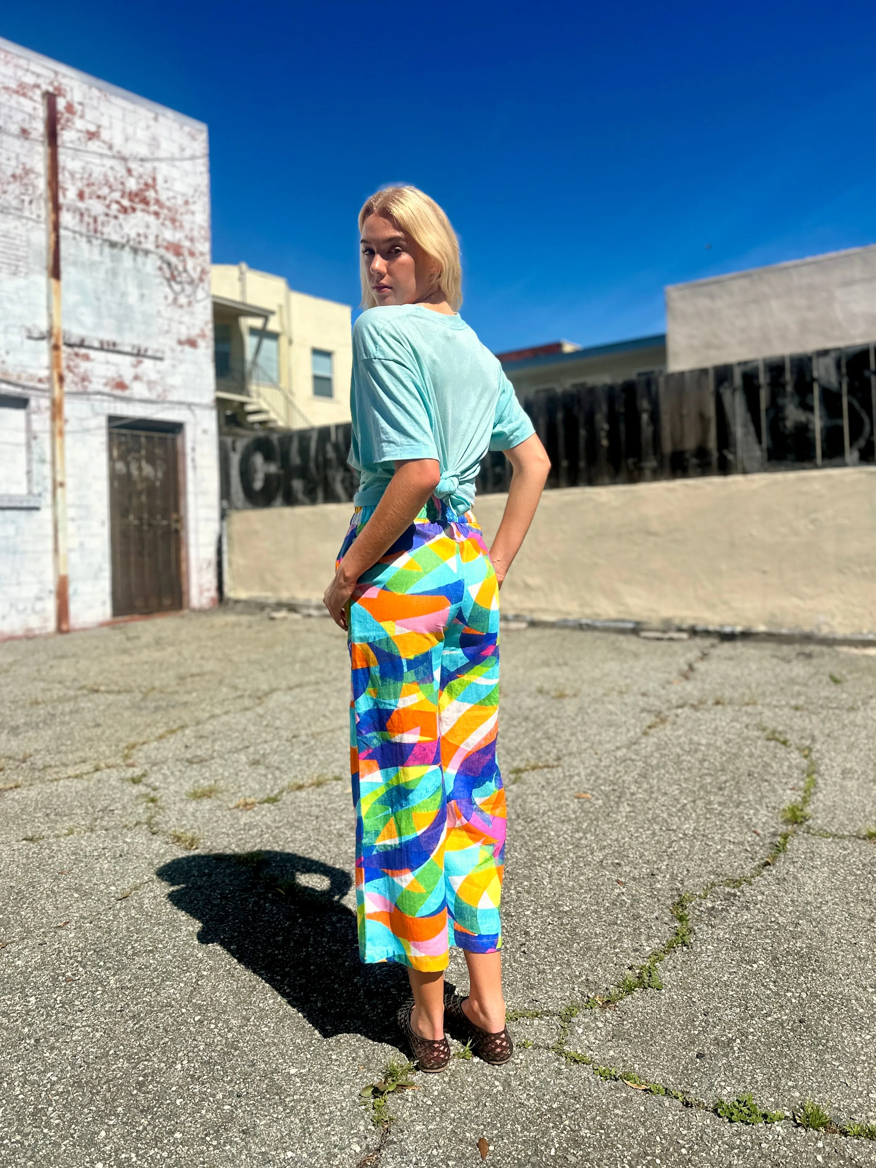 Linen Catalina Pant Heatwave sold by Nooworks product image thumbnail 5