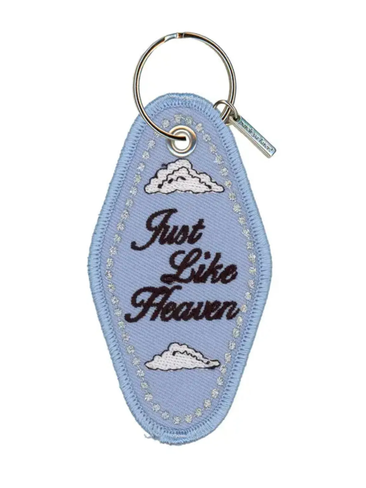 Just Like Heaven Embroidered Keychain sold by Nooworks product image thumbnail 2