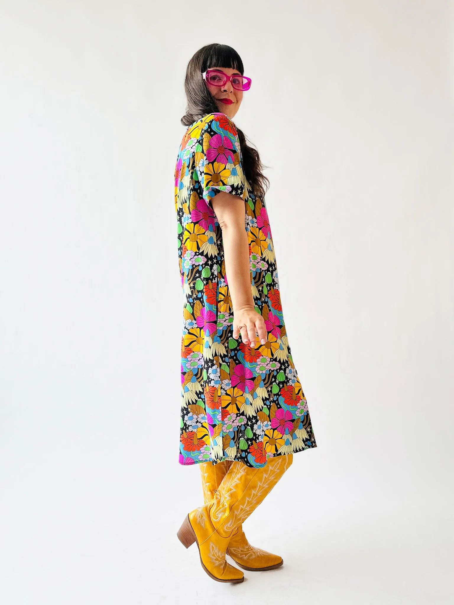 River Dress Cosmic Floral sold by Nooworks product image thumbnail 3