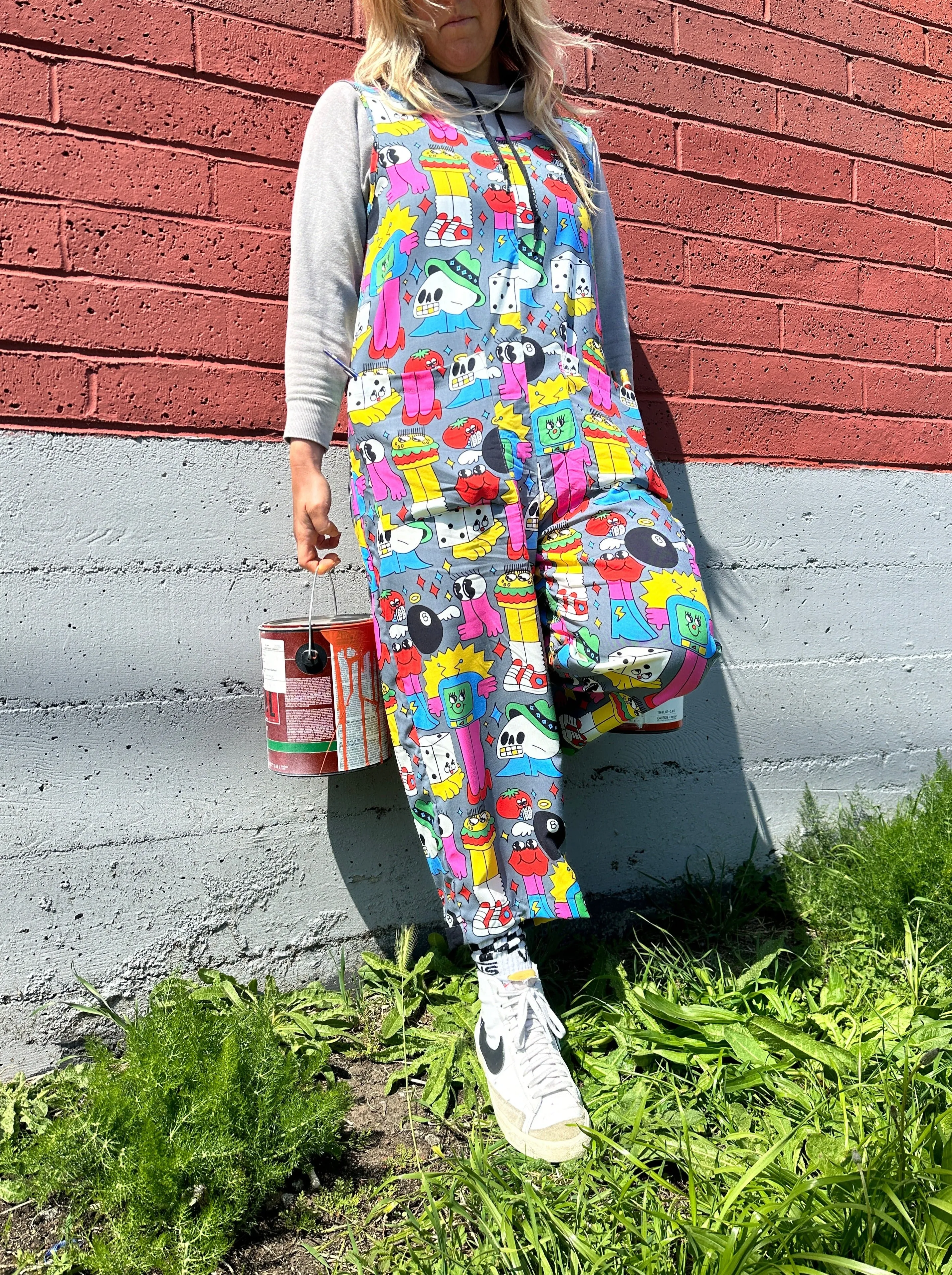 Rayon Garden Suit Burger Babie sold by Nooworks product image thumbnail 2