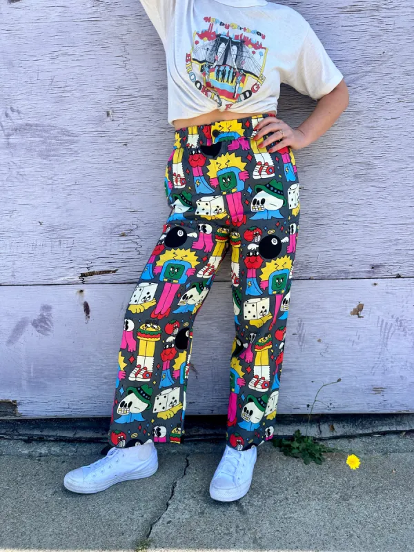 Linen Catalina Pant Burger Babie sold by Nooworks