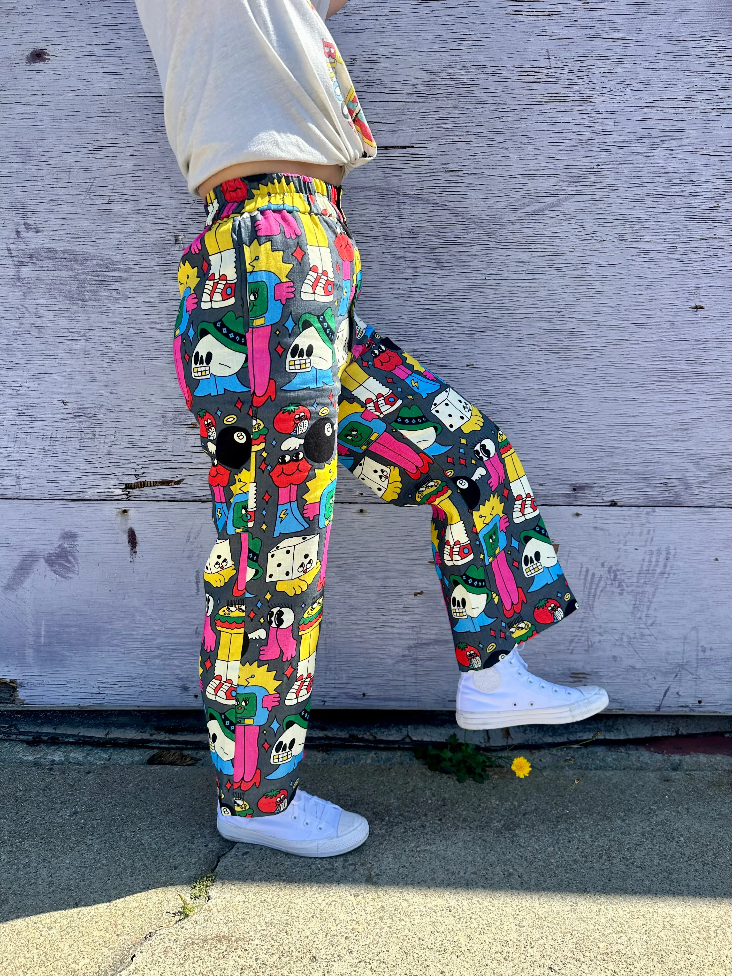 Linen Catalina Pant Burger Babie sold by Nooworks product image thumbnail 2