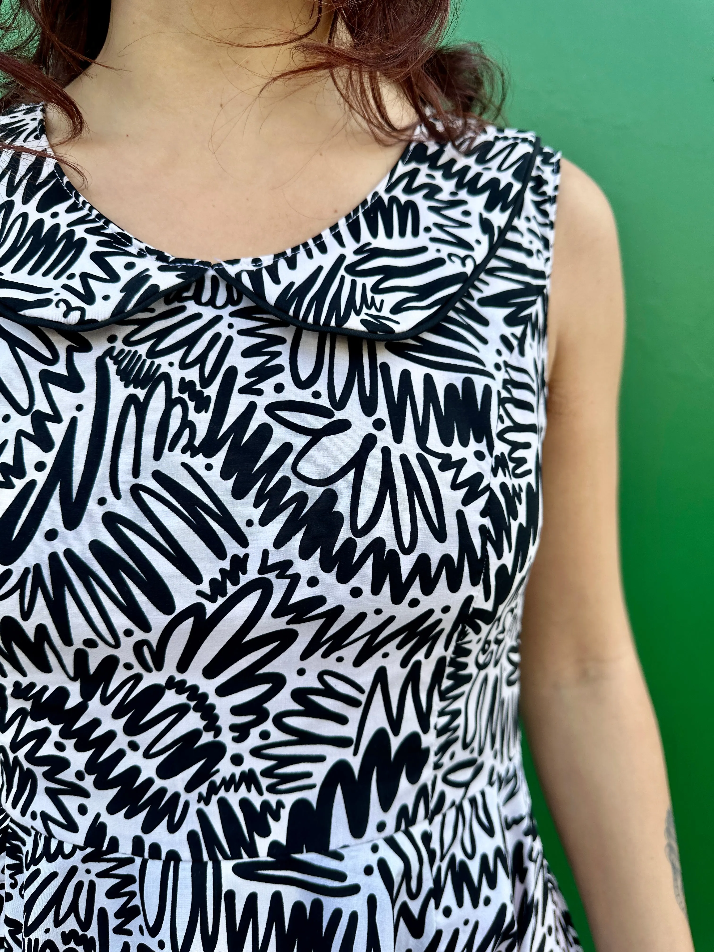 Peter Pan Dress Zig Zag sold by Nooworks product image thumbnail 3