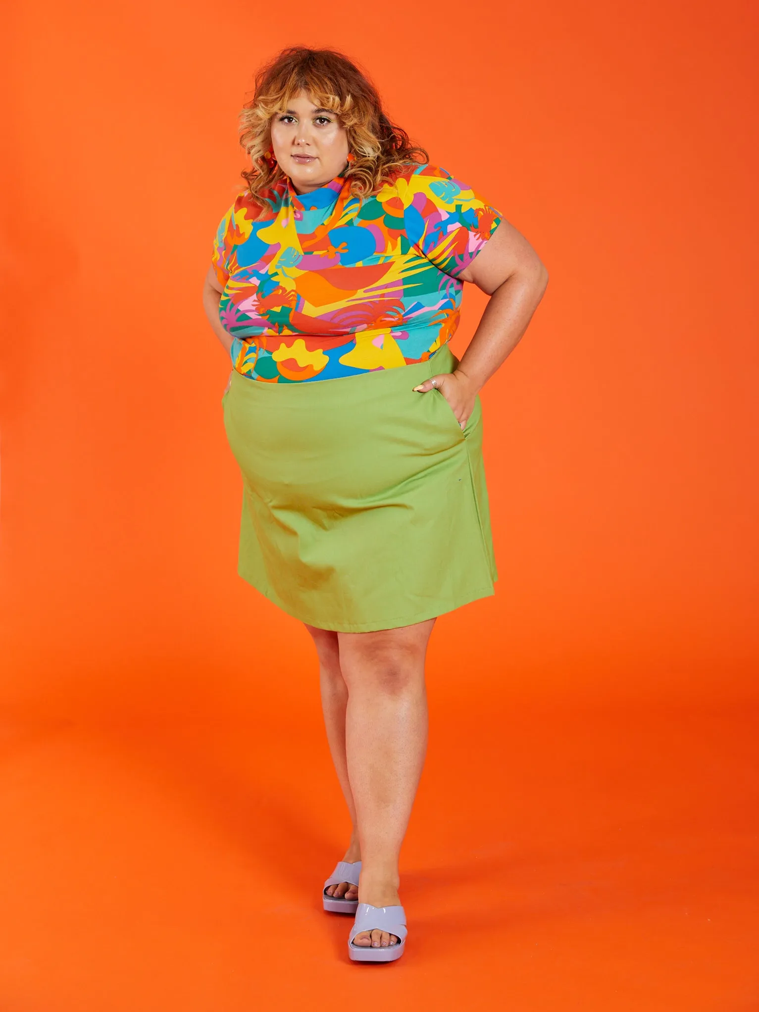 Mini Skirt Avocado sold by Nooworks product image thumbnail 4