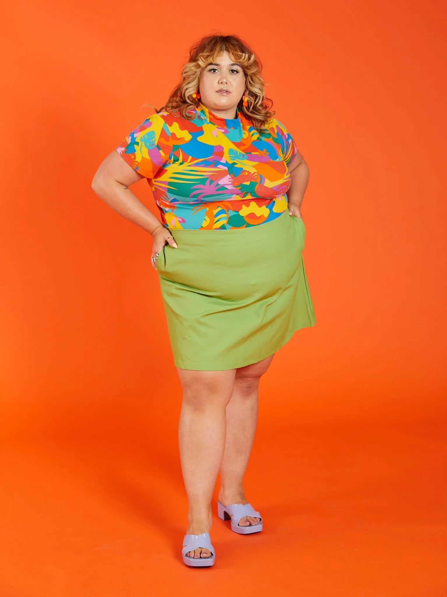 Mini Skirt Avocado sold by Nooworks product image thumbnail 2