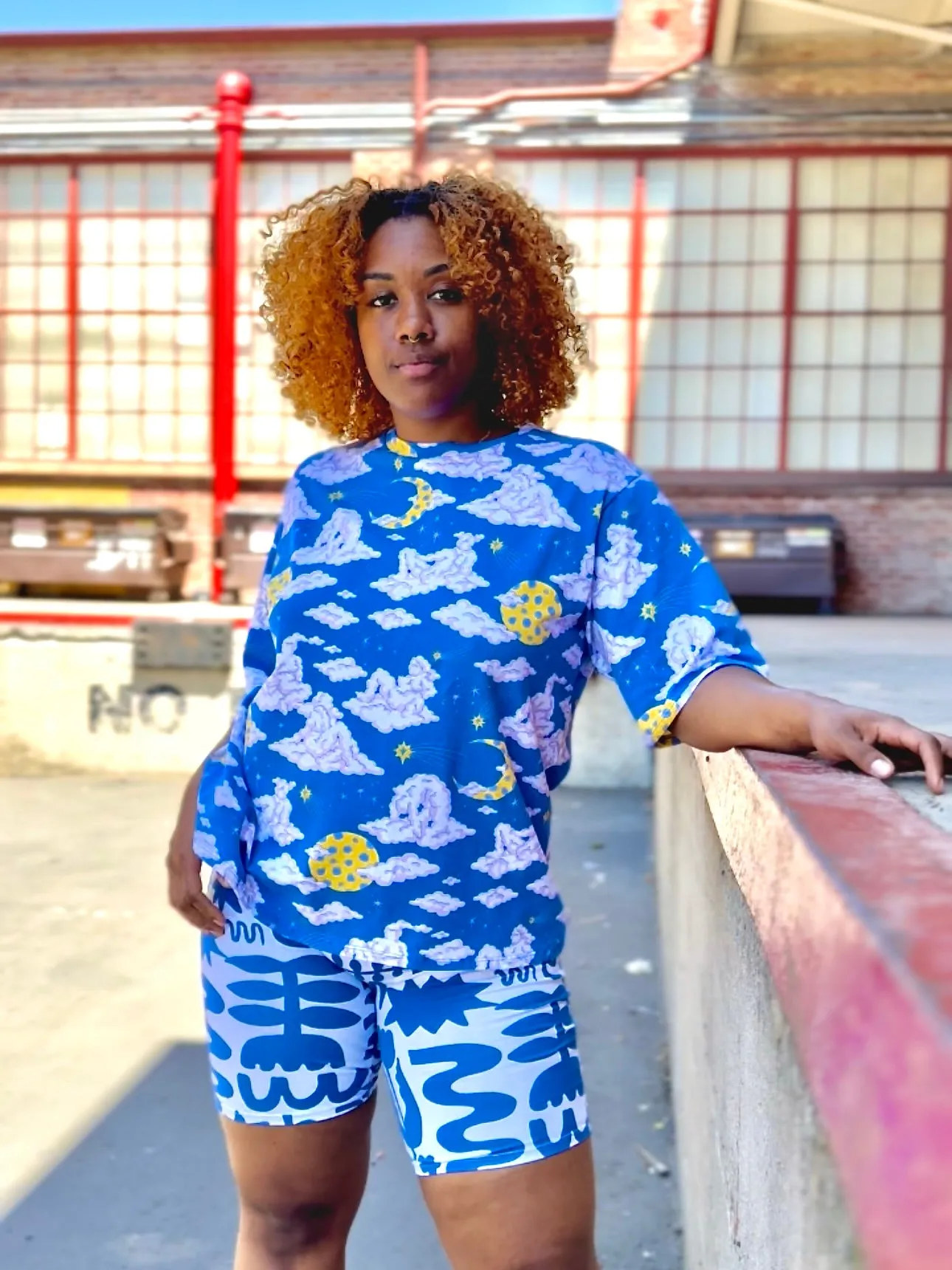 Oversized Tee Cloud People sold by Nooworks product image thumbnail 5