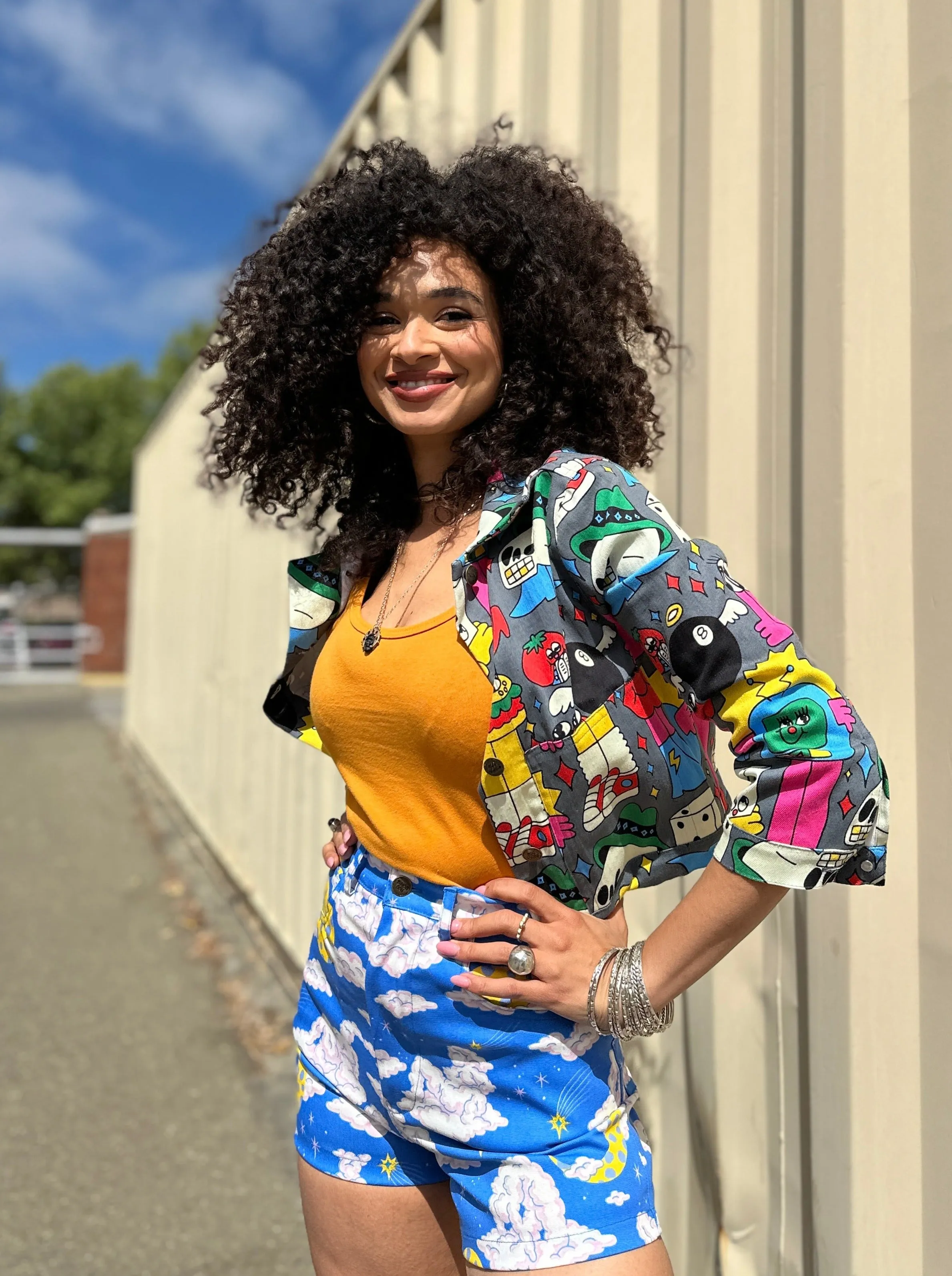 Hemp Shorty Jacket Burger Babie sold by Nooworks product image thumbnail 3