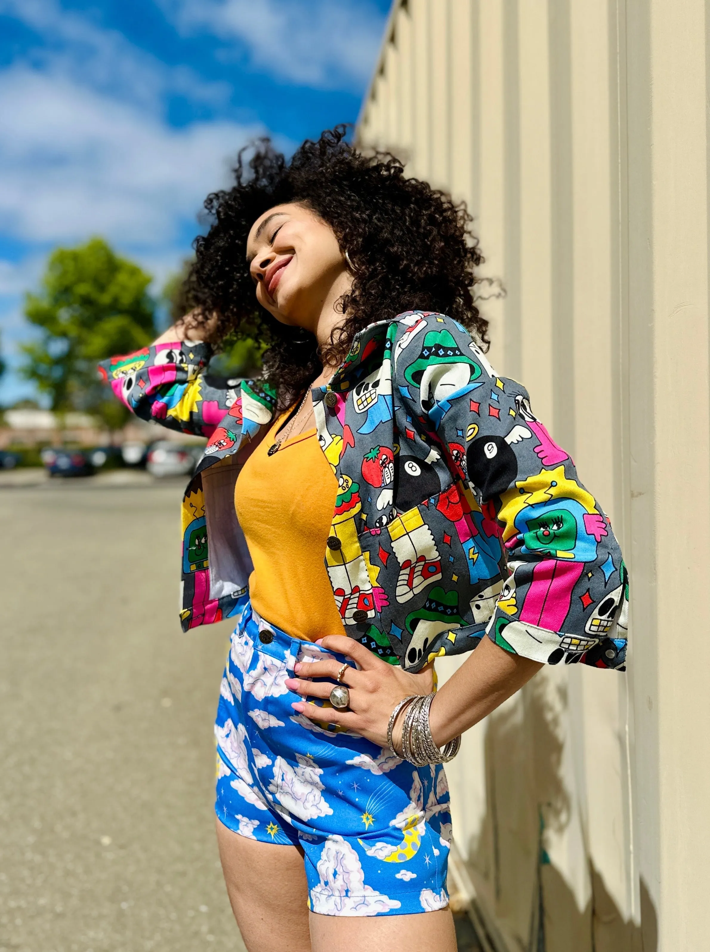 Hemp Shorty Jacket Burger Babie sold by Nooworks product image thumbnail 4