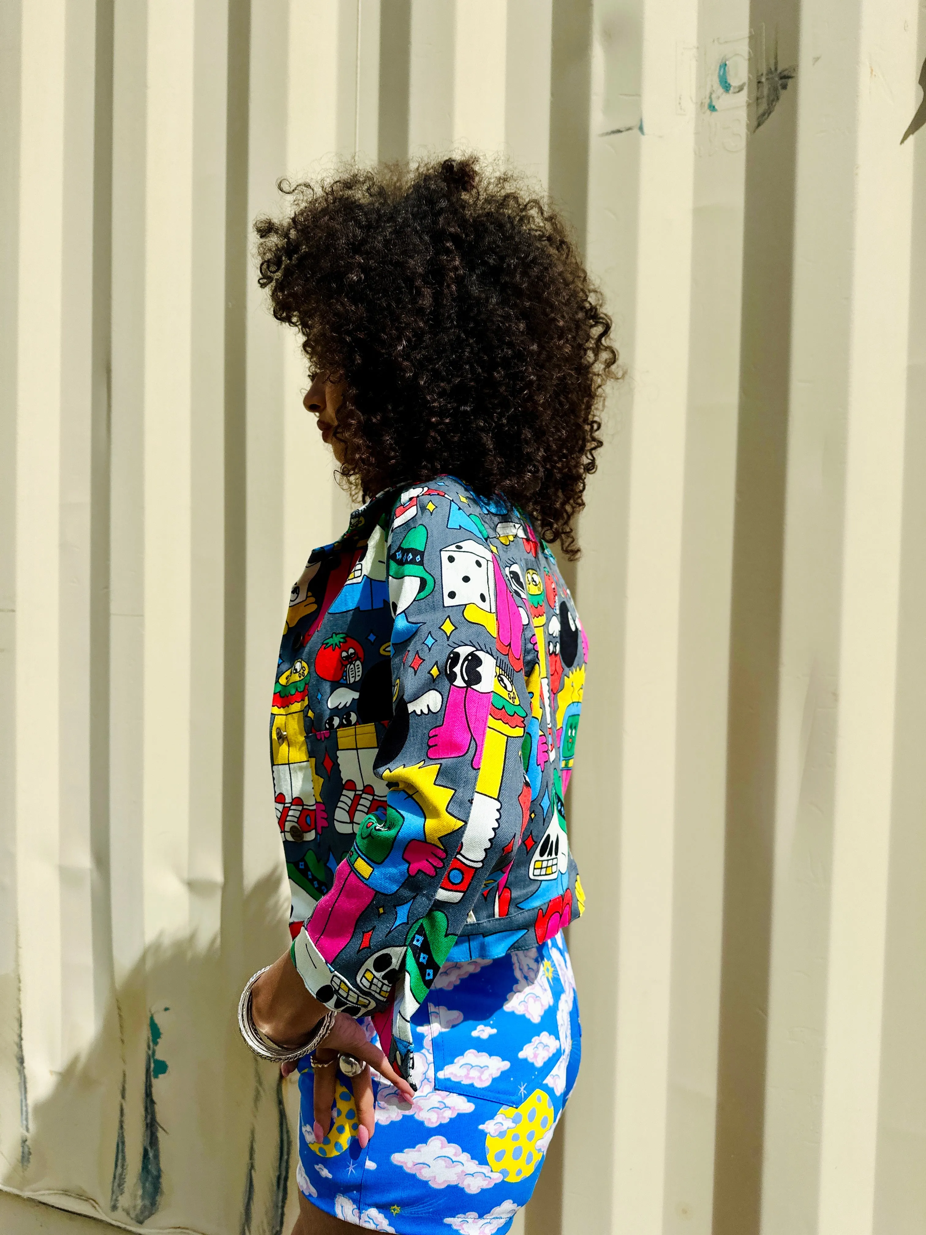 Hemp Shorty Jacket Burger Babie sold by Nooworks product image thumbnail 5