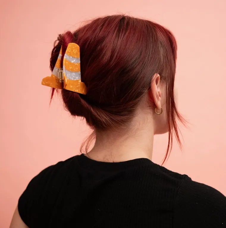 Traffic cone Hair Claw sold by Nooworks