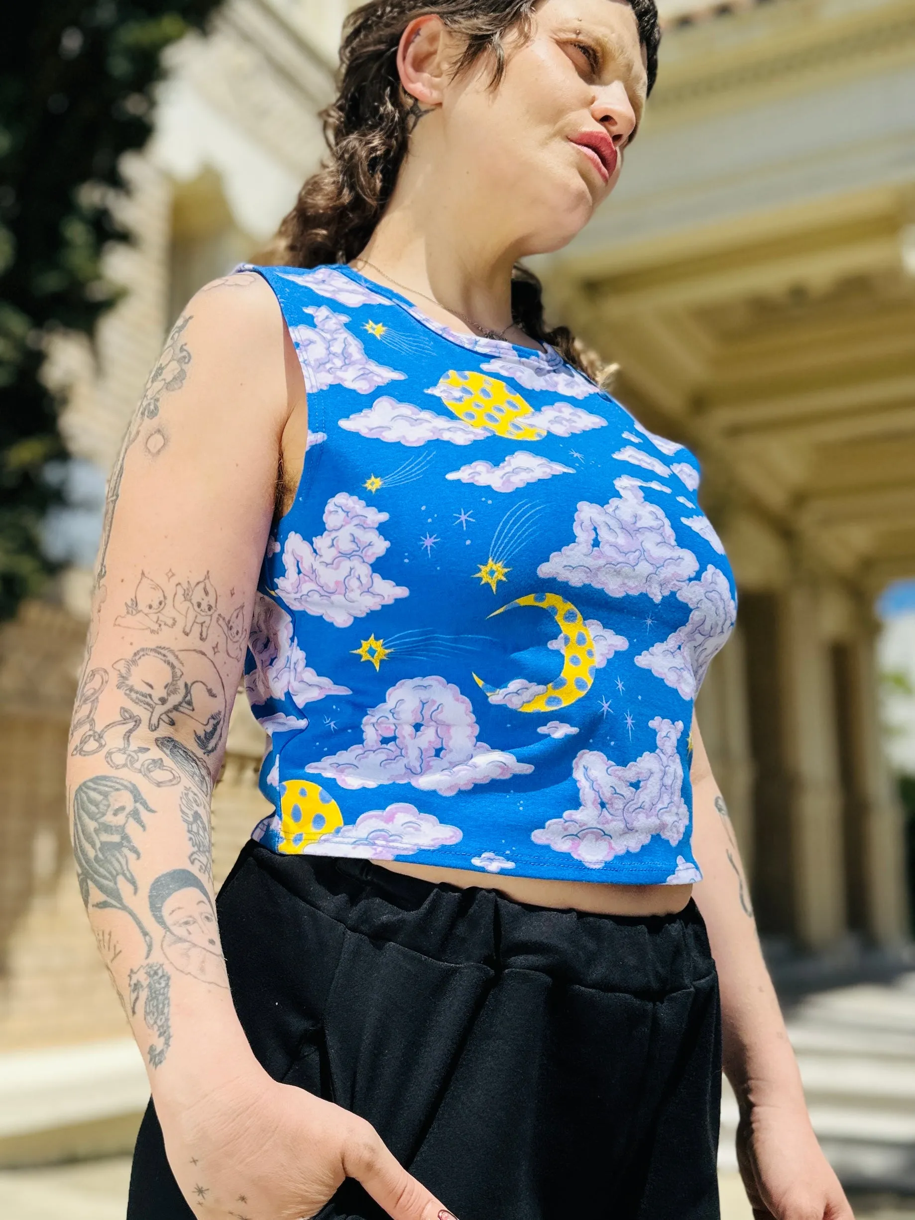 Summer Tank Cloud People sold by Nooworks product image thumbnail 3