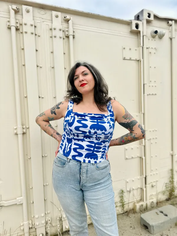 Fiona Tank Dutch Garden sold by Nooworks