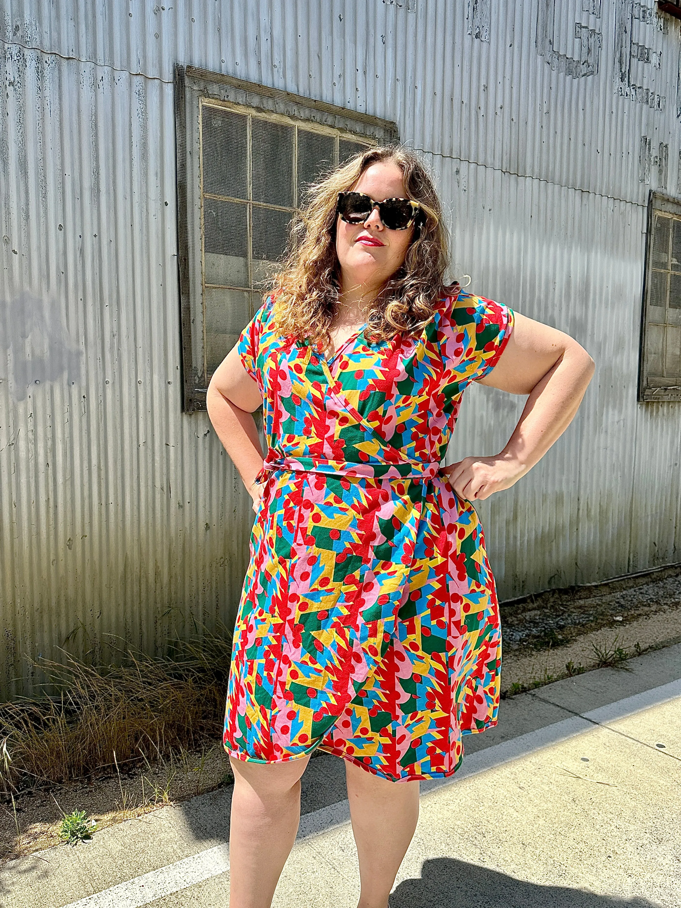 Wrap Dress Macarena sold by Nooworks