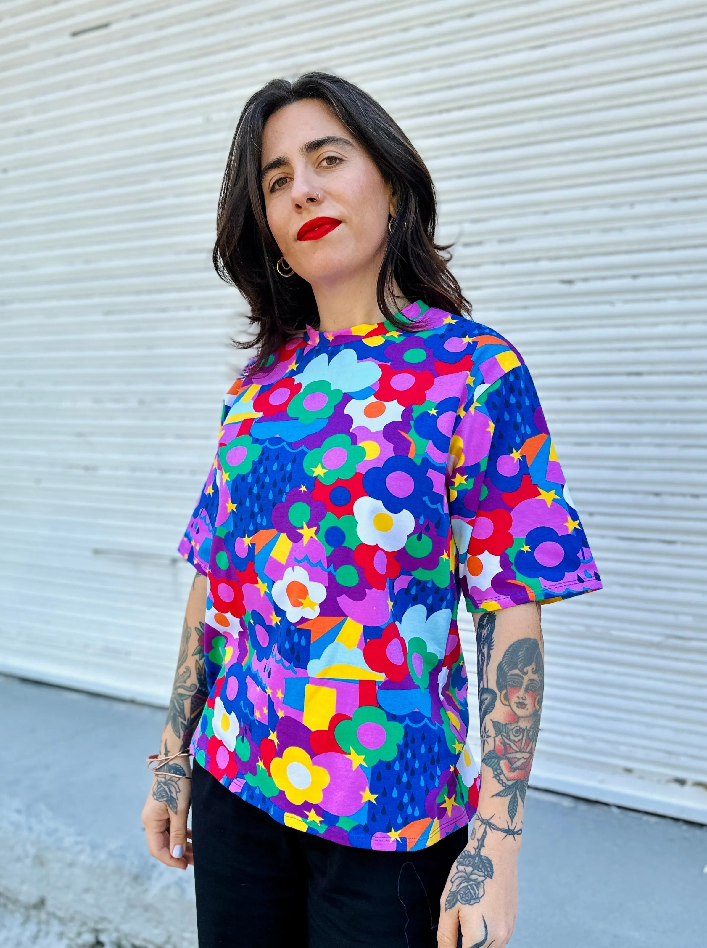 Oversized Tee Summer Daze sold by Nooworks