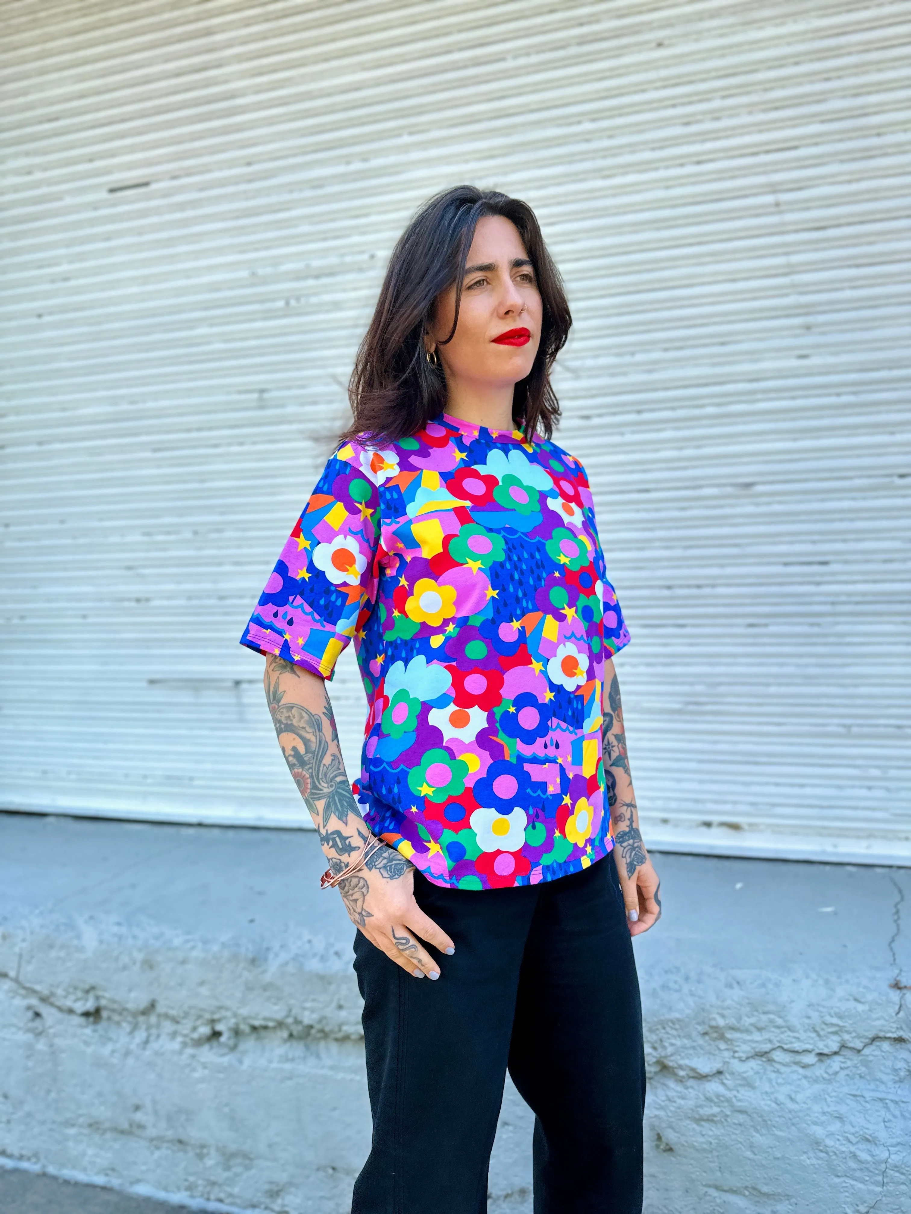 Oversized Tee Summer Daze sold by Nooworks product image thumbnail 3