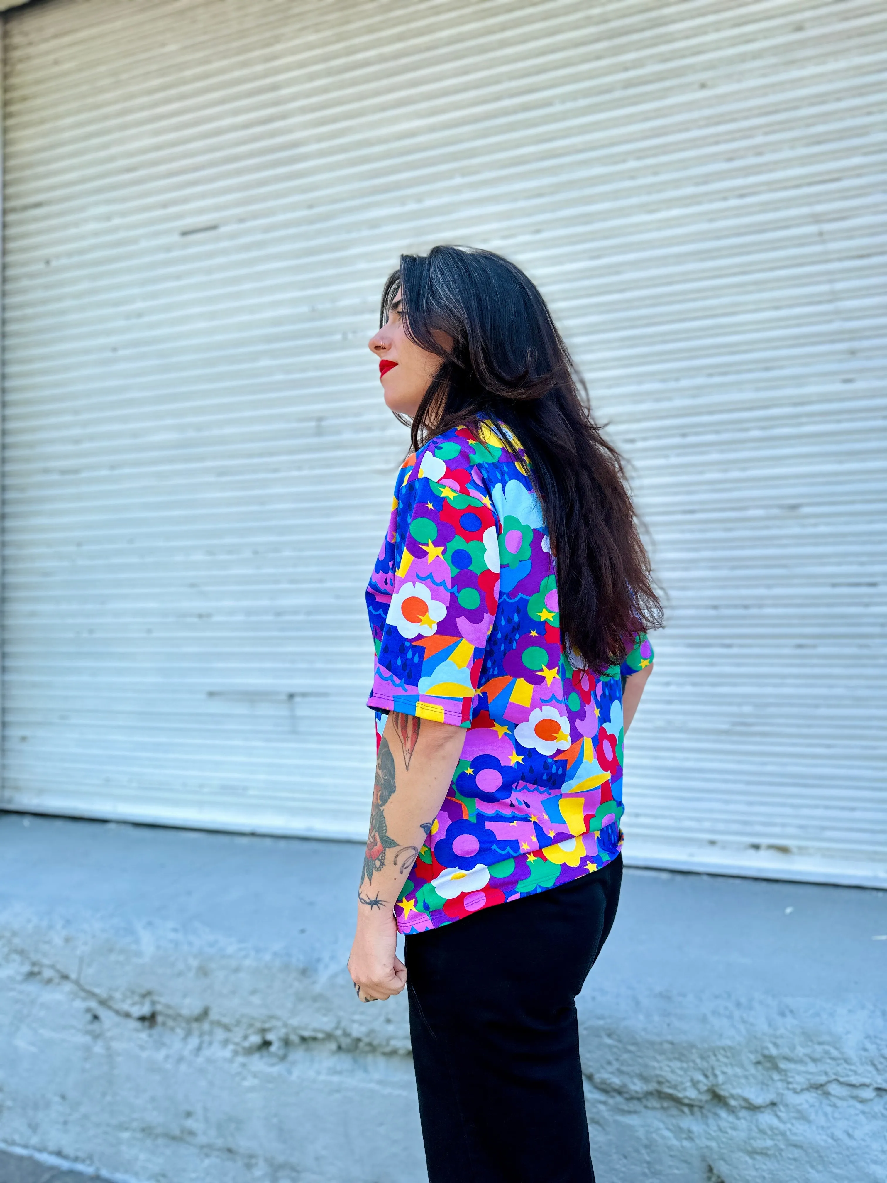 Oversized Tee Summer Daze sold by Nooworks product image thumbnail 4