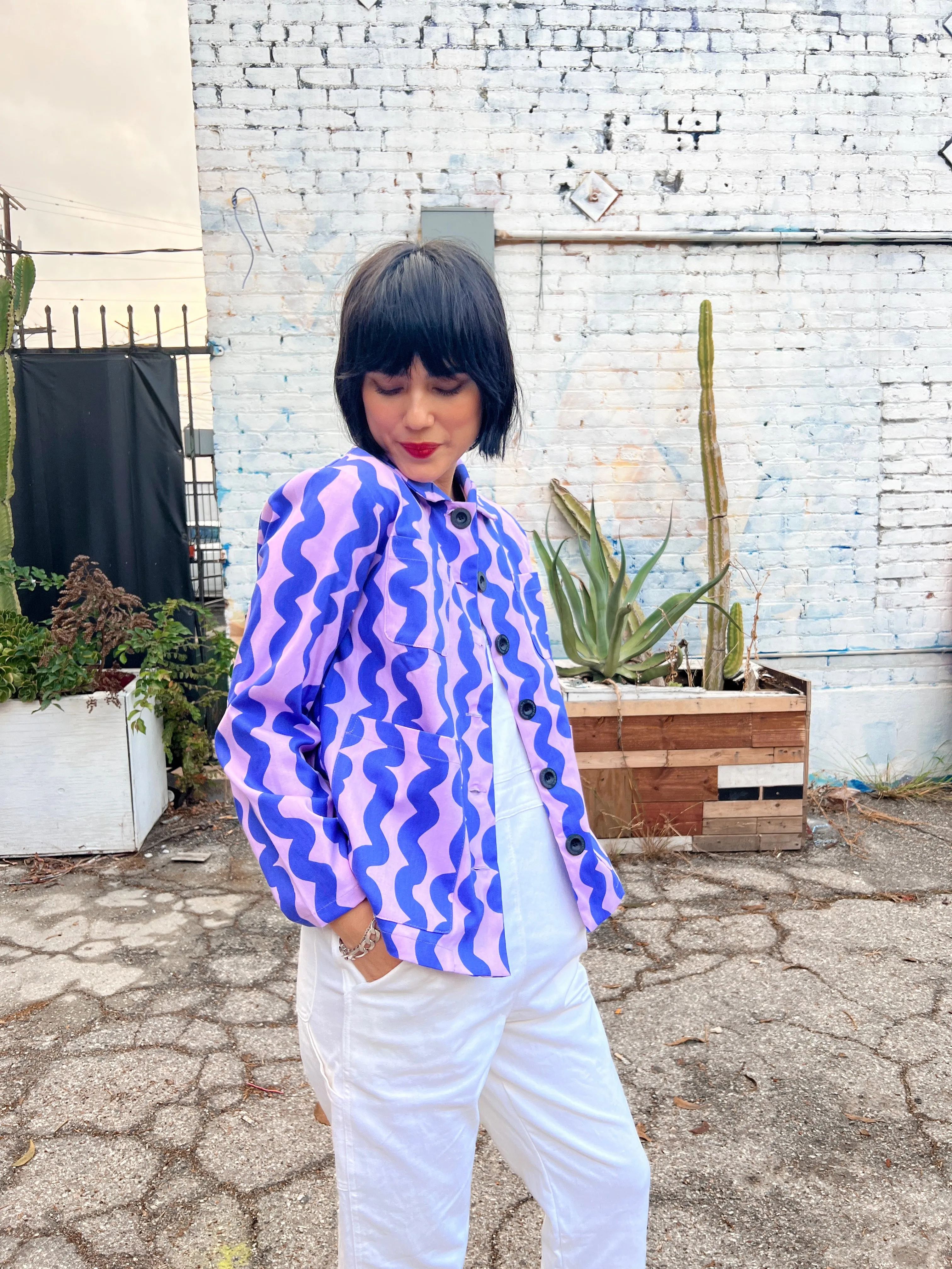 Chore Coat Squiggle sold by Nooworks product image thumbnail 3