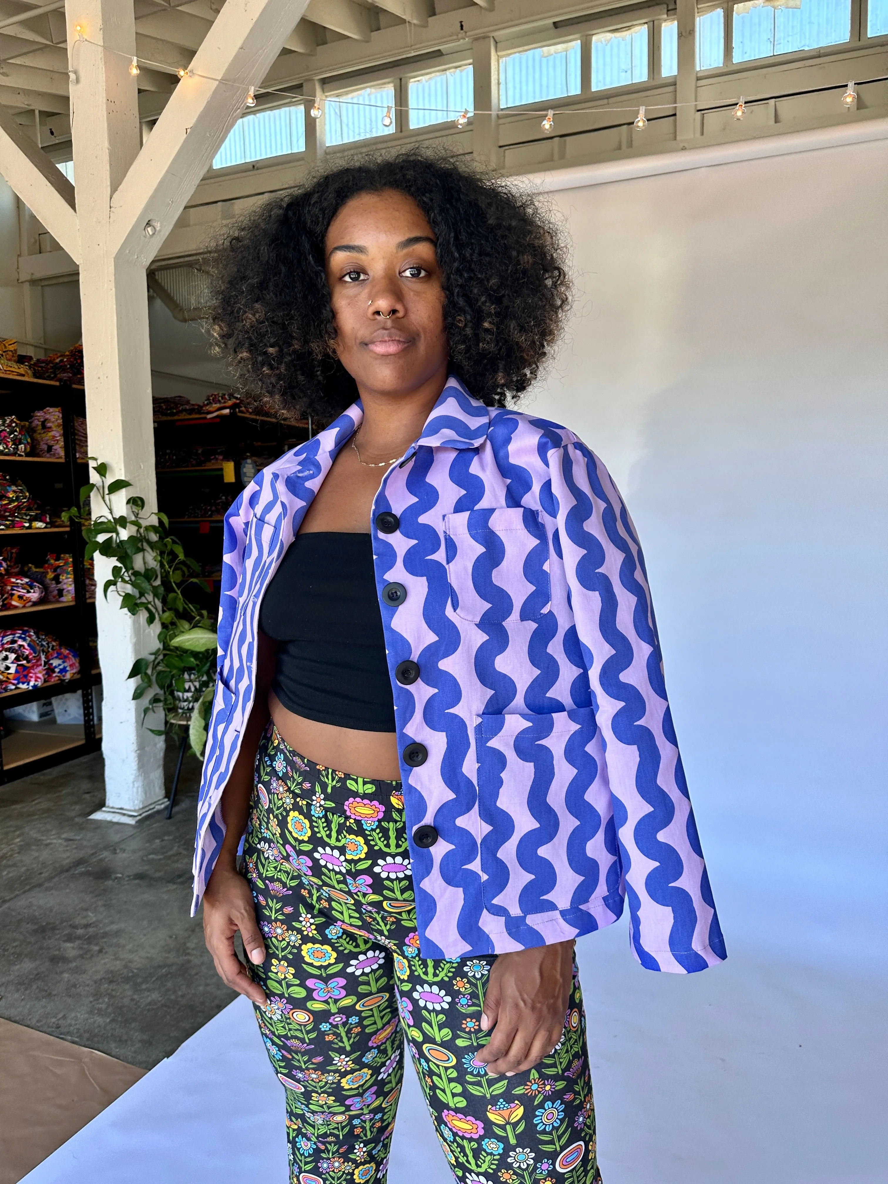 Chore Coat Squiggle sold by Nooworks product image thumbnail 4