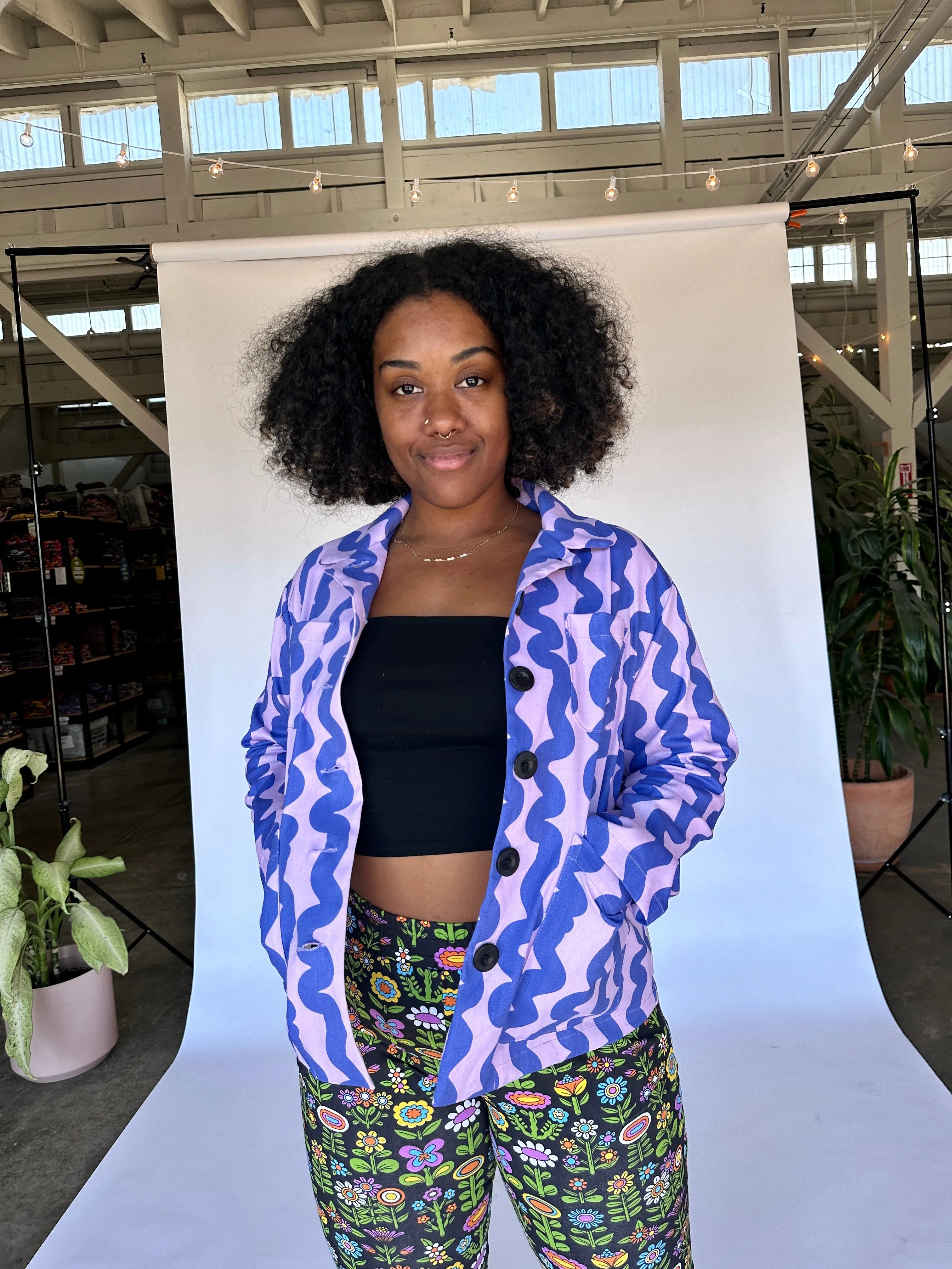 Chore Coat Squiggle sold by Nooworks product image thumbnail 5