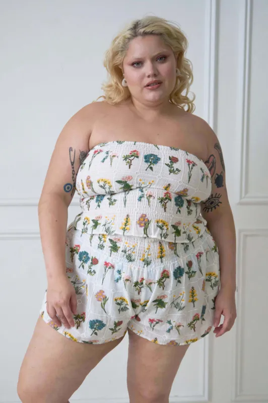 SOPHIE SMOCKED TOP sold by Tamara Malas