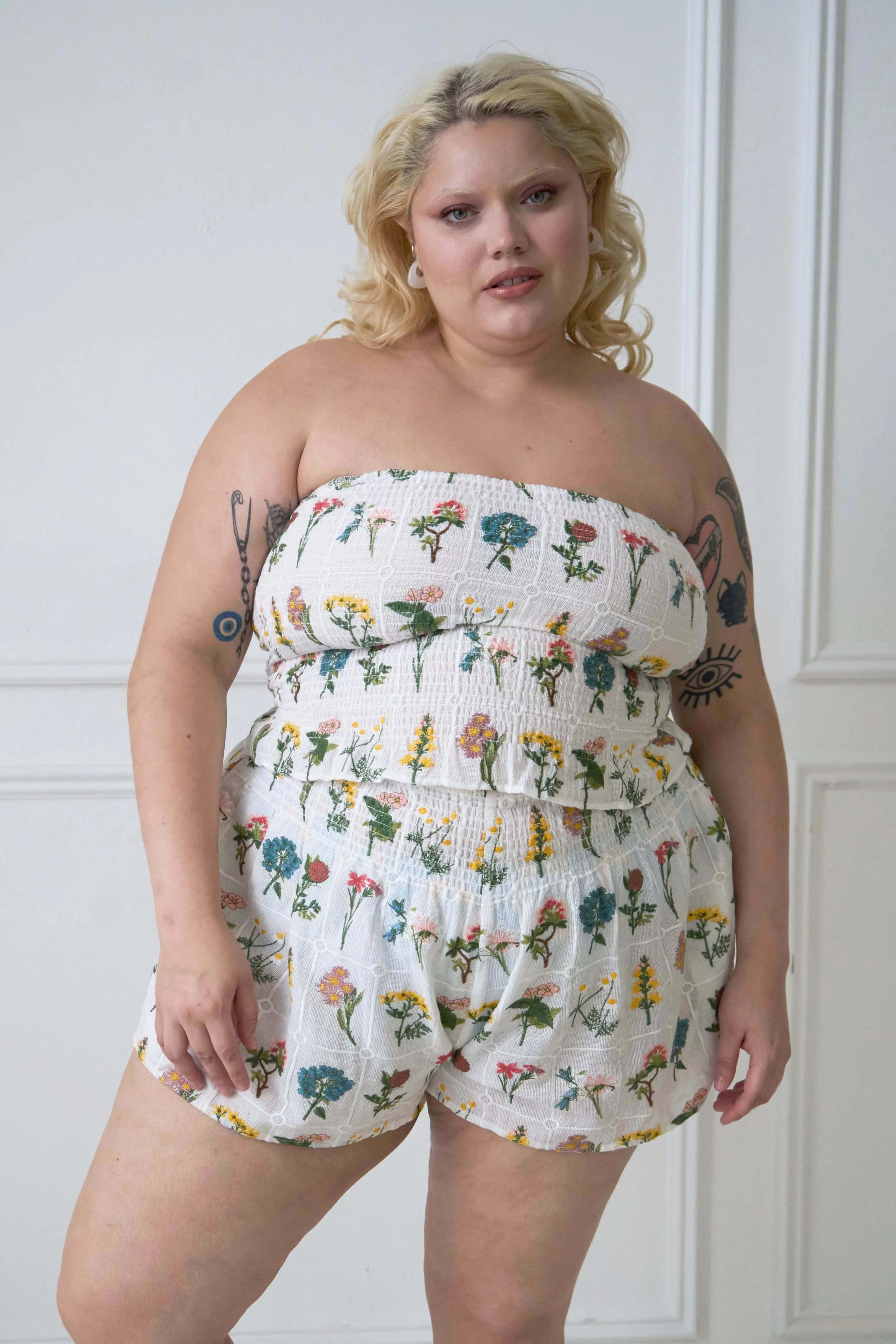 SOPHIE SMOCKED TOP sold by Tamara Malas