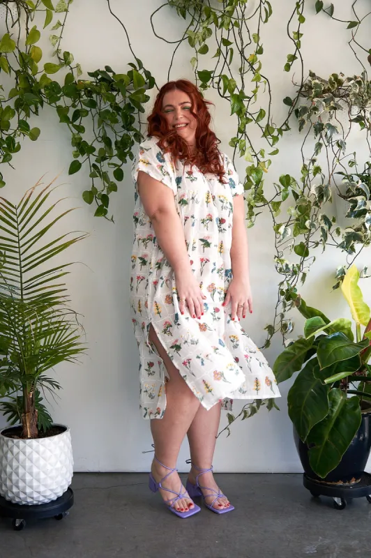DUNE DRESS- COTTON LONG made by Tamara Malas