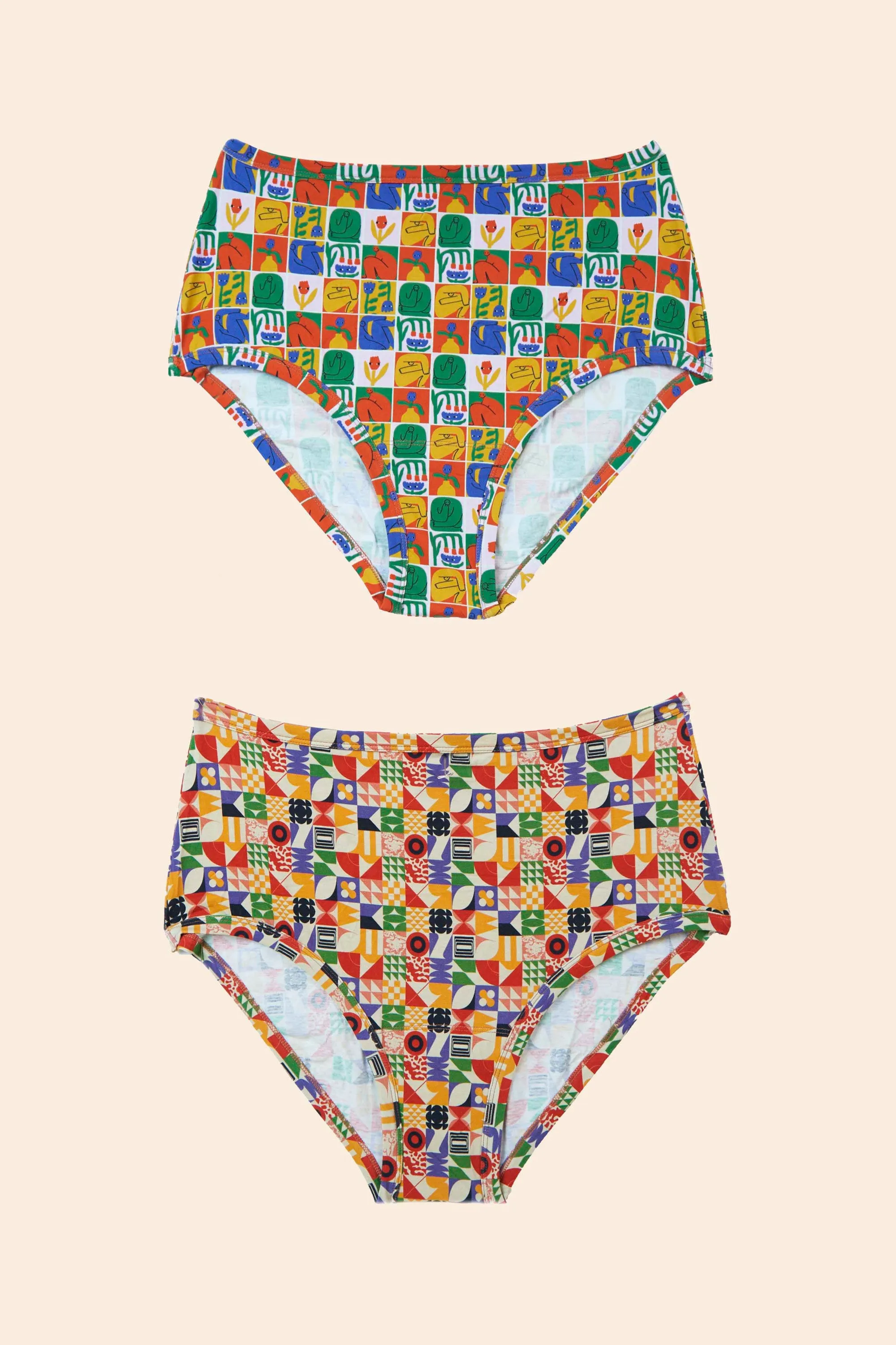 HIGH WAISTED UNDIES (PACK OF TWO) sold by Tamara Malas